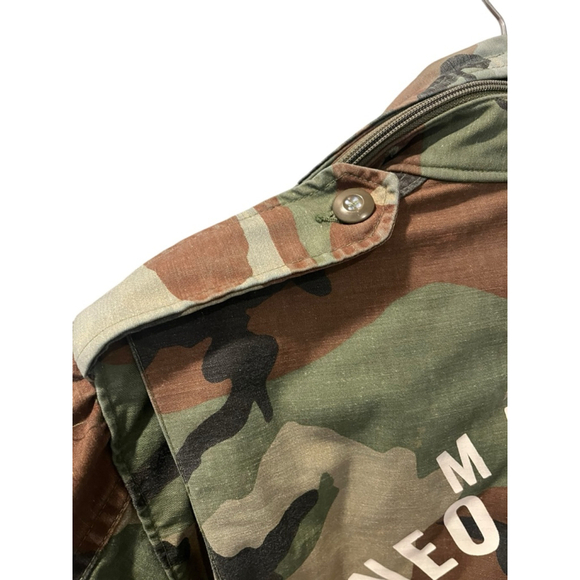Vintage 1965 U.S Army M-65 Field Jacket "Neo-Tokyo" Camo Hooded Sz Small Vietnam - Picture 8 of 9